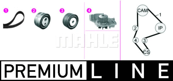 Water Pump & Timing Belt Kit