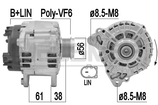 Alternator (WG2150845)