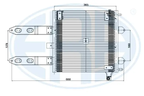 Condenser, air conditioning (WG2016831)