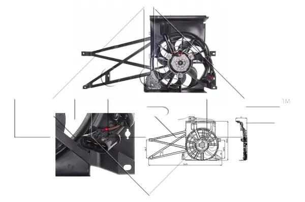 Fan, engine cooling (WG1720117)