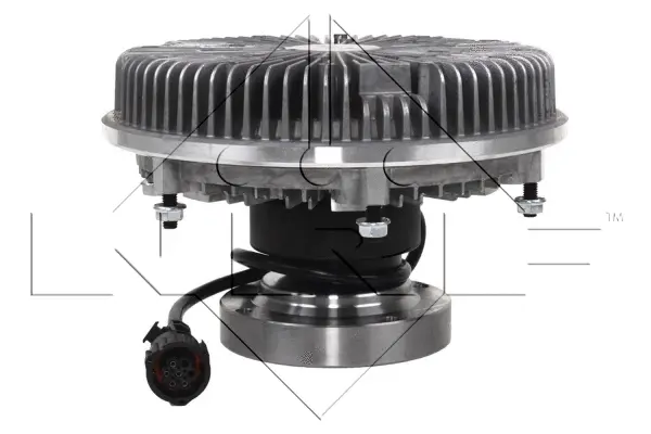 Clutch, radiator fan