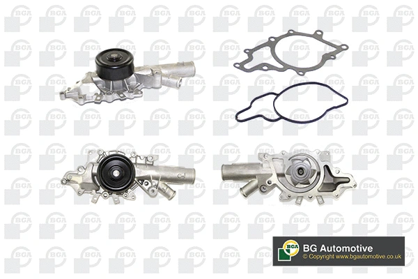 Water Pump, engine cooling (WG1489113)