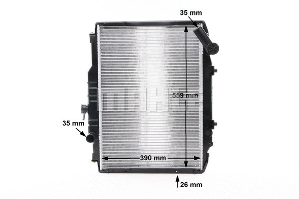 Radiator, engine cooling