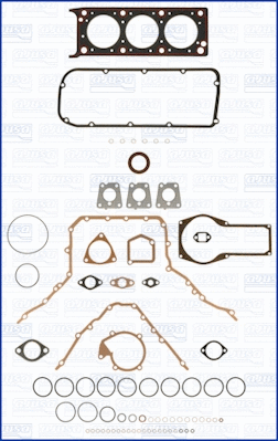 Gasket Kit, cylinder head (WG1166345)
