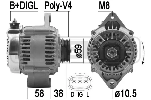 Alternator (WG2011418)