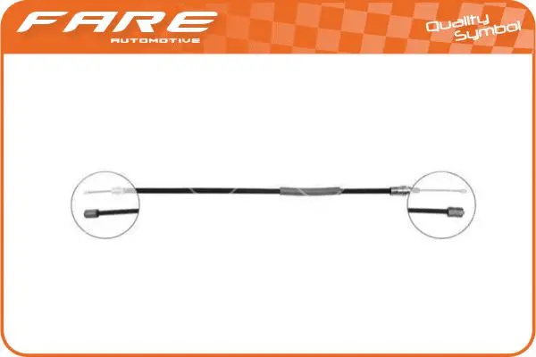 Cable Pull, parking brake (18759)