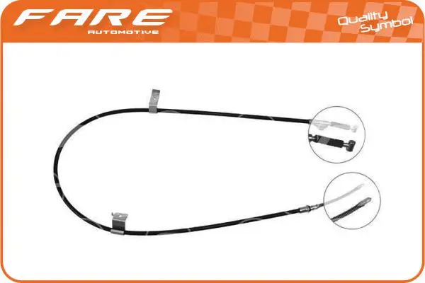 Cable Pull, parking brake (18527)