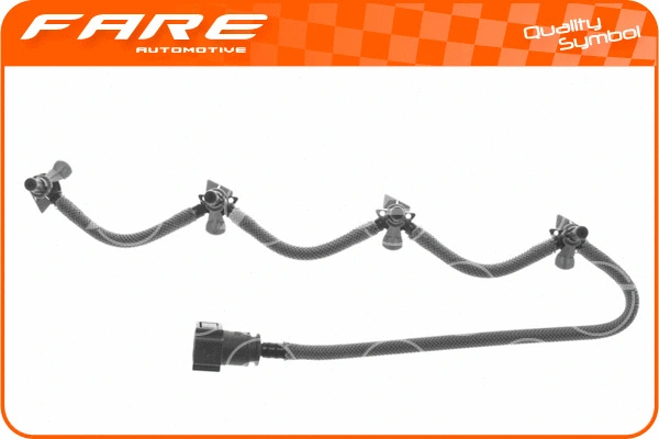 Hose, fuel overflow (15446)