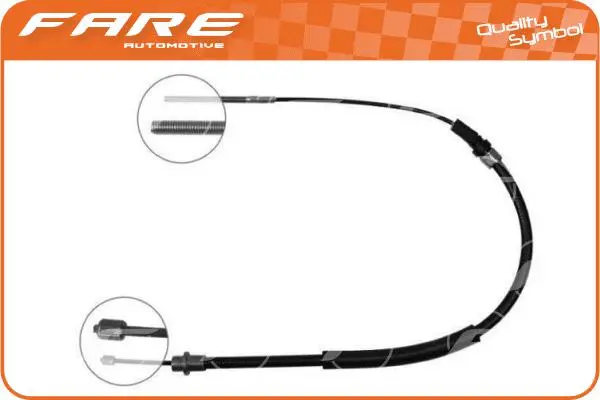 Cable Pull, parking brake (18762)