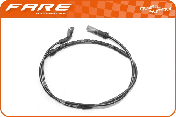 Warning Contact, brake pad wear (9744)