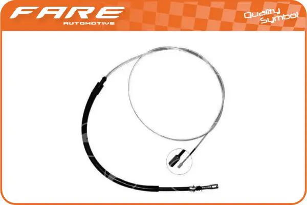 Cable Pull, parking brake (17534)