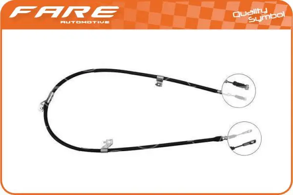 Cable Pull, parking brake (18533)