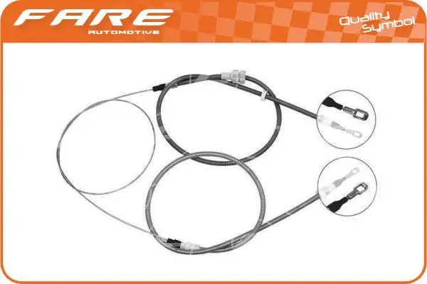 Cable Pull, parking brake (18170)