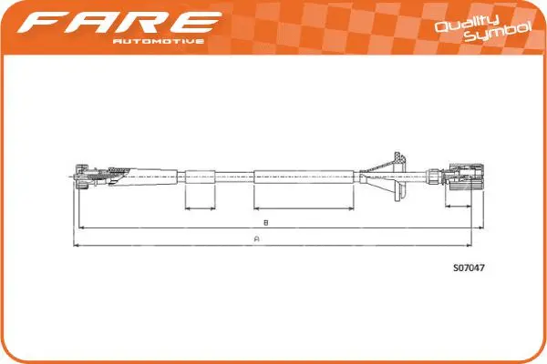 Speedometer Cable (27611)