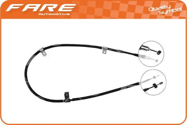 Cable Pull, parking brake (17608)