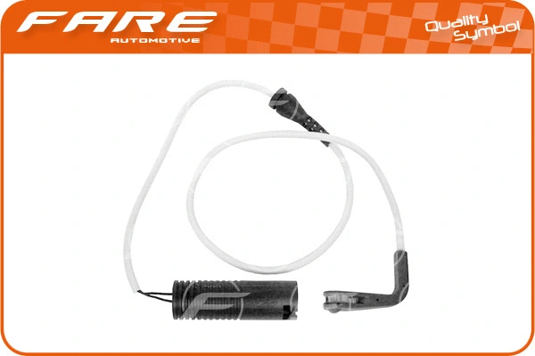 Warning Contact, brake pad wear (9776)
