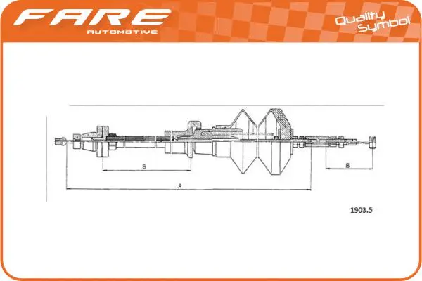 Accelerator Cable (25554)