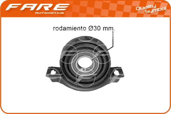 Suspension, propshaft (4795)