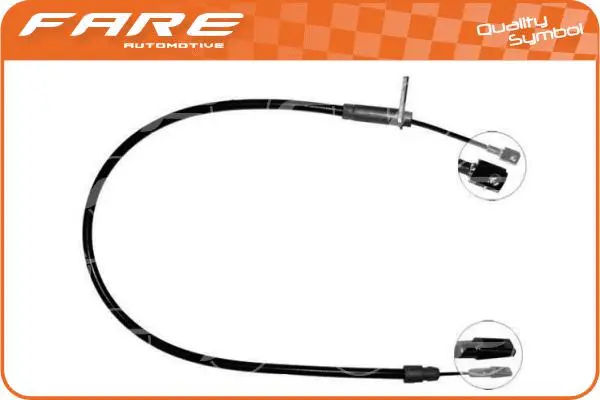Cable Pull, parking brake (17917)