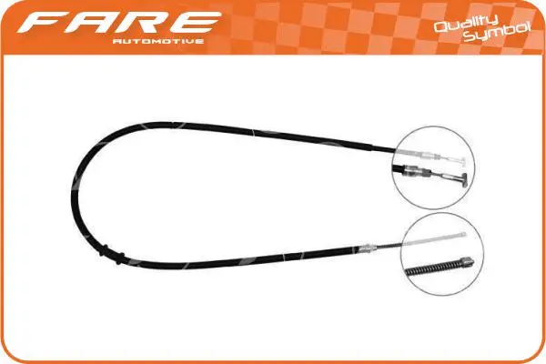 Cable Pull, parking brake (18099)