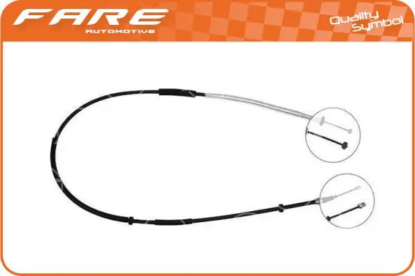 Cable Pull, parking brake (18083)