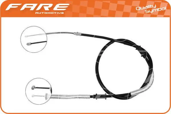 Cable Pull, parking brake (17533)