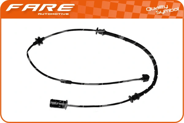 Warning Contact, brake pad wear (9766)