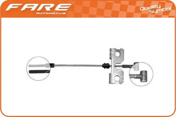 Cable Pull, parking brake (18556)