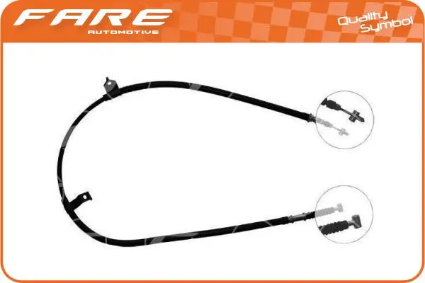 Cable Pull, parking brake (18489)