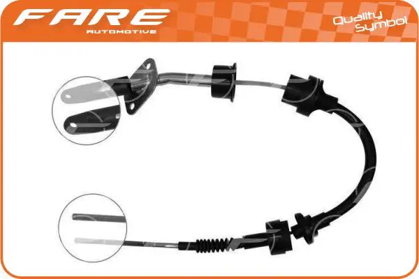 Cable Pull, clutch control (24551)