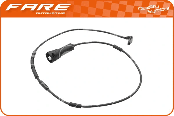 Warning Contact, brake pad wear (9760)