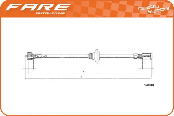 Speedometer Cable (27640)