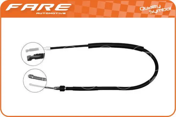Cable Pull, parking brake (19099)