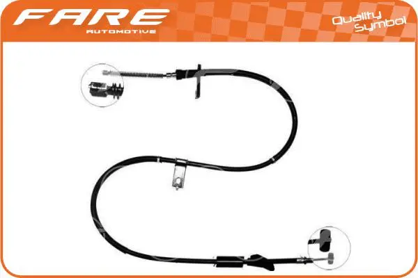 Cable Pull, parking brake (18648)