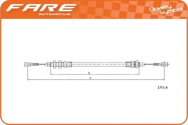 Accelerator Cable (25660)