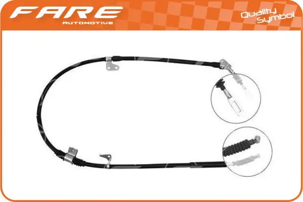 Cable Pull, parking brake (18432)