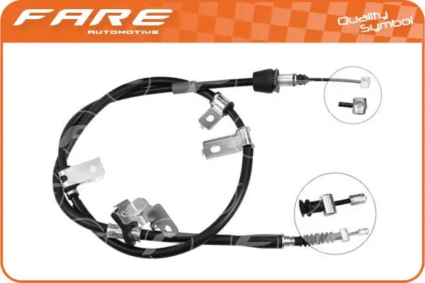 Cable Pull, parking brake (19358)