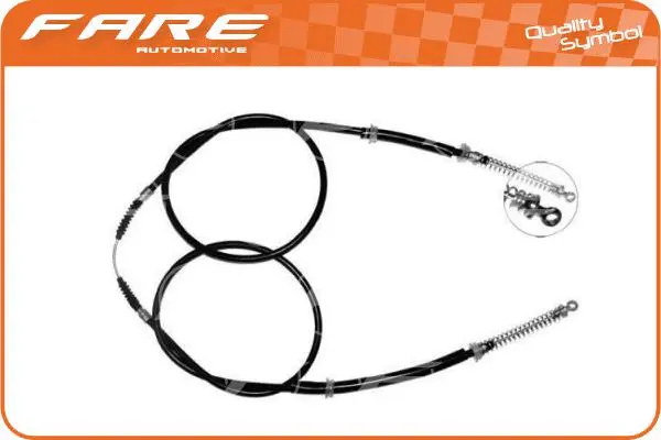 Cable Pull, parking brake (18029)