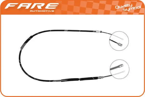 Cable Pull, parking brake (17463)