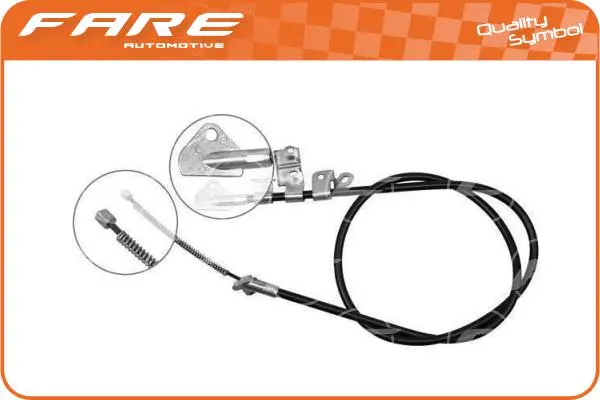 Cable Pull, parking brake (19107)