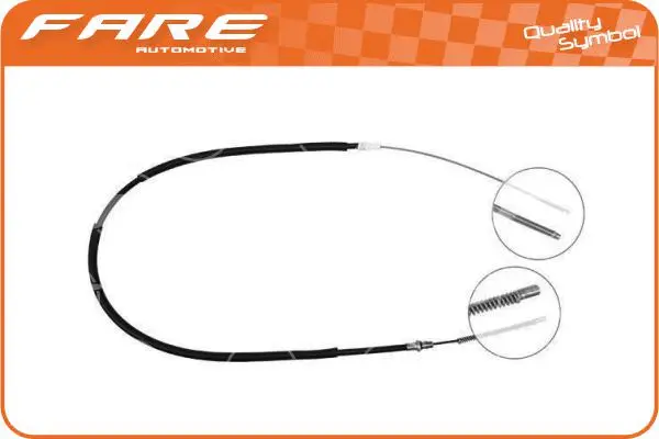 Cable Pull, parking brake (17496)