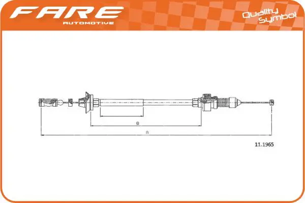 Accelerator Cable (25546)
