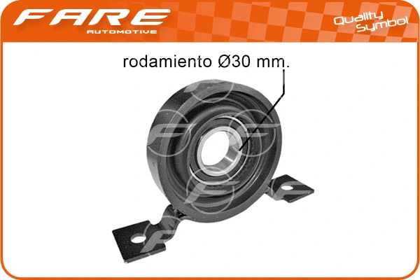 Suspension, propshaft (10538)