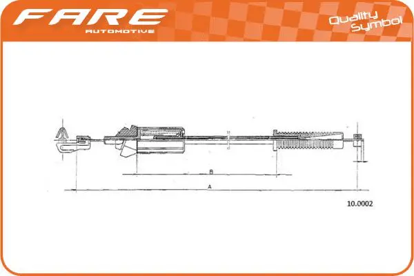 Accelerator Cable (25541)