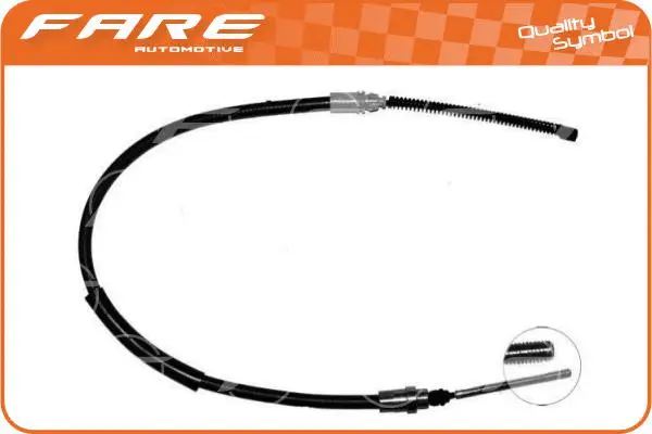 Cable Pull, parking brake (18760)