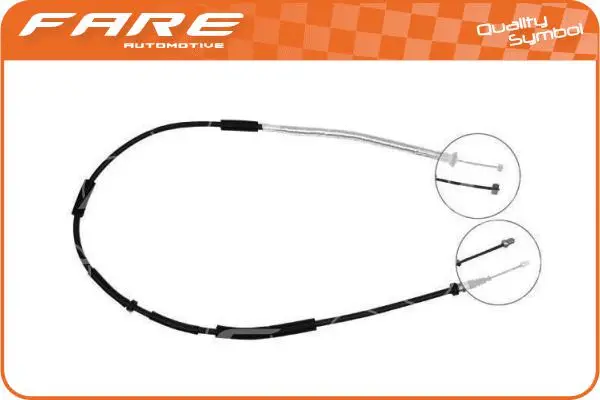 Cable Pull, parking brake (18084)