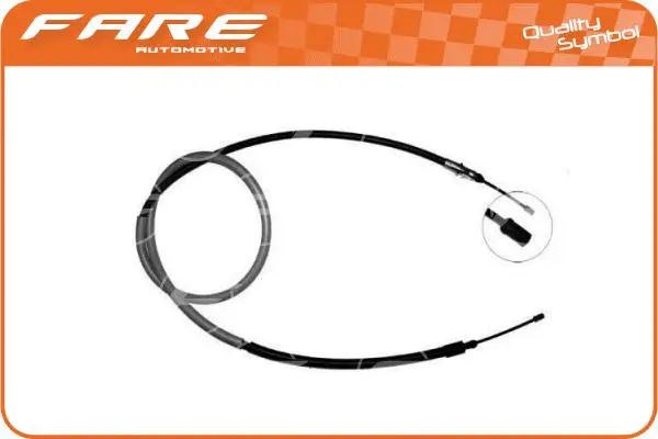 Cable Pull, parking brake (17843)