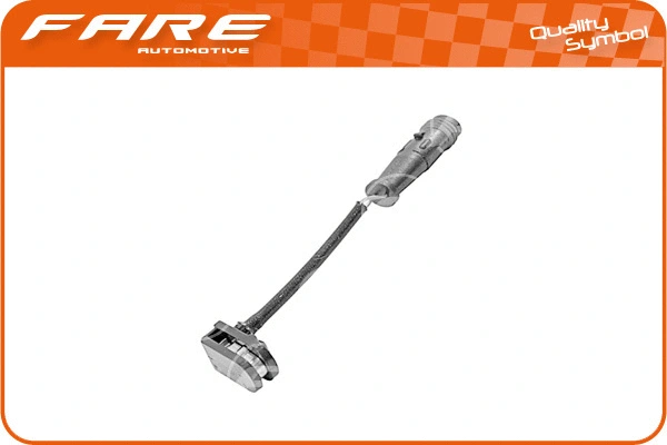Warning Contact, brake pad wear (9758)