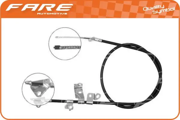 Cable Pull, parking brake (19114)