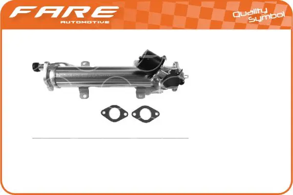 Cooler, exhaust gas recirculation (32580)